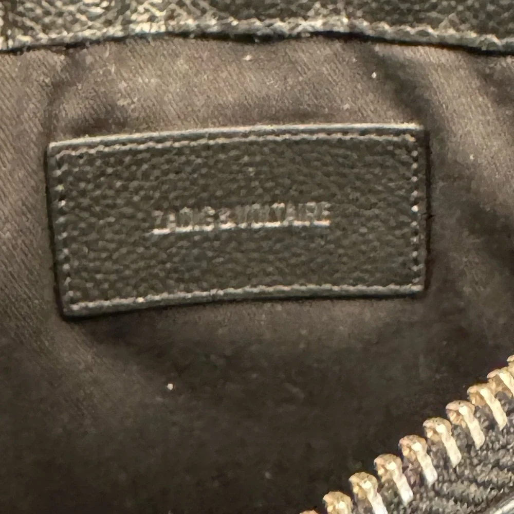 ZADIG & VOLTAIRE Sunny XS Leather Crossbody Bag Black $448 Retail - Picture 12 of 16